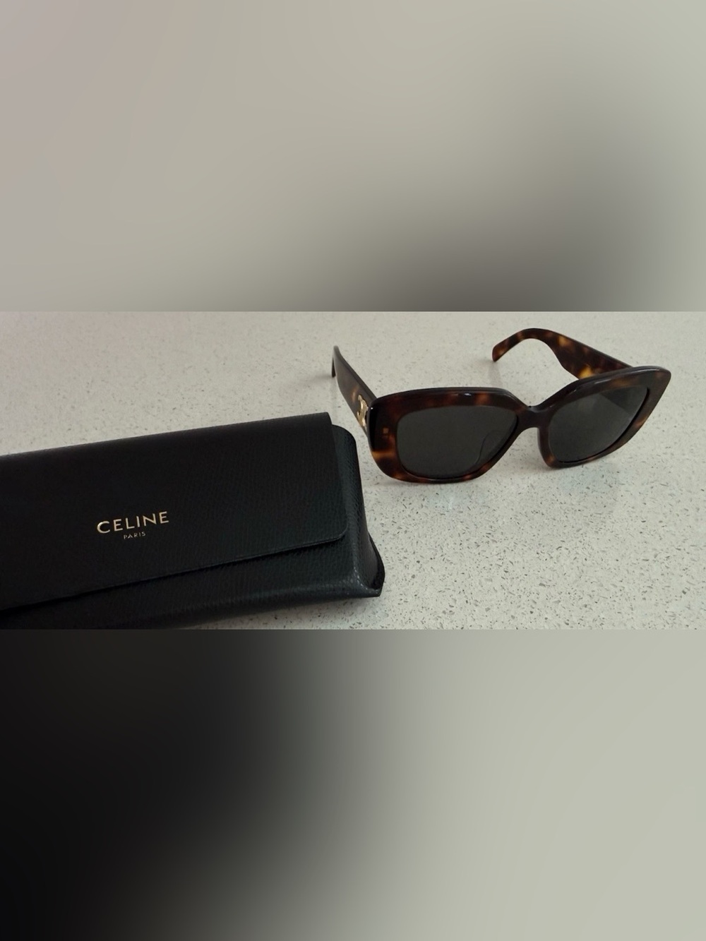 Celine Triomphe Dark Havana Sunglasses - Picture 7 of 7
